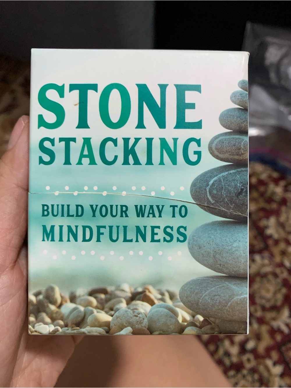 Stone Stacking Mindfulness Card Deck